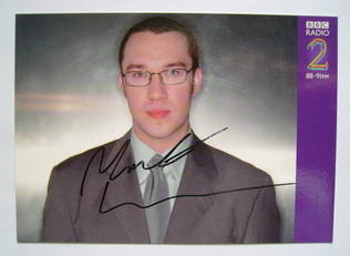 Mark Lamarr autograph