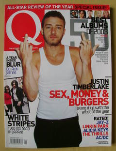<!--2004-01-->Q magazine - Justin Timberlake cover (January 2004)