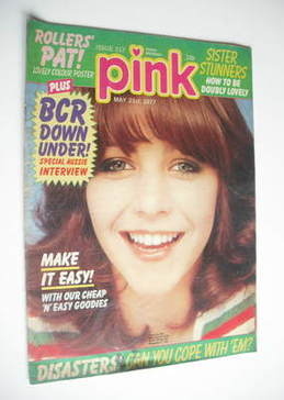 Pink magazine - 21 May 1977 - Leslie Ash cover