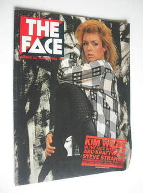 The Face magazine - Kim Wilde cover (March 1982 - Issue 23)