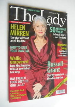 The Lady magazine (7 October 2011 - Helen Mirren cover)