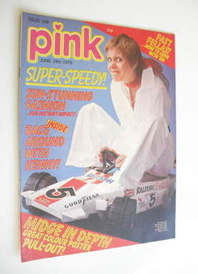 Pink magazine - 19 June 1976 - Julie Peasgood cover