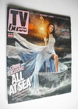 TV Buzz magazine - Kym Marsh cover (29 October 2011)