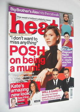 <!--2002-09-28-->Heat magazine - Victoria Beckham cover (28 September-4 Oct