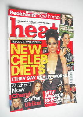 <!--2003-11-15-->Heat magazine - New Celeb Diets cover (15-21 November 2003