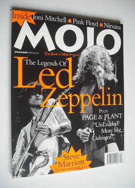 MOJO magazine - Led Zeppelin cover (December 1994 - Issue 12A)