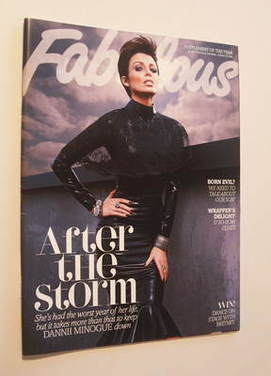 Fabulous magazine - Dannii Minogue cover (15 October 2011)