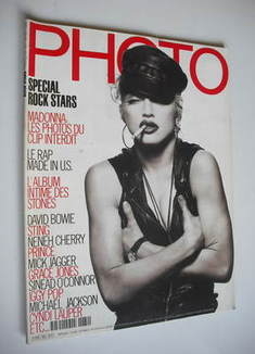 <!--1991-03-->PHOTO magazine - March 1991 - Madonna cover
