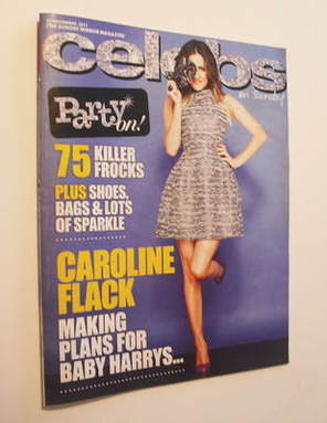 Celebs magazine - Caroline Flack cover (27 November 2011)