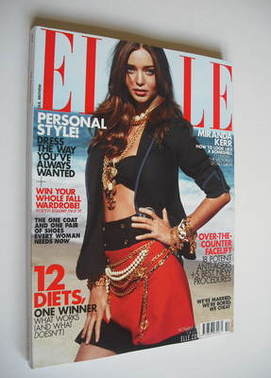 <!--2011-10-->US Elle magazine - October 2011 - Miranda Kerr cover