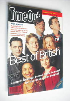 <!--1992-11-04-->Time Out magazine - Best of British cover (4-11 November 1