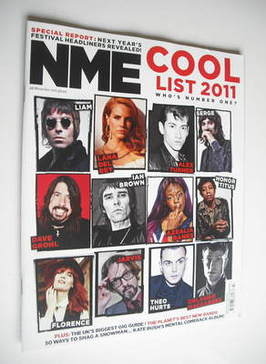 NME magazine - The Cool List 2011 (26 November 2011)