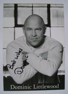 Dominic Littlewood autograph (hand-signed photograph)