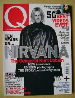 Q magazine - Kurt Cobain cover (April 2004)