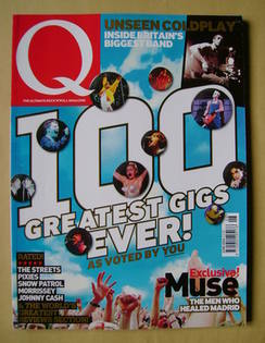 Q magazine - 100 Greatest Gigs Ever! cover (June 2004)