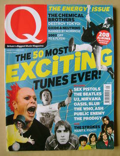 <!--2002-01-->Q magazine - The 50 Most Exciting Tunes Ever! cover (January 