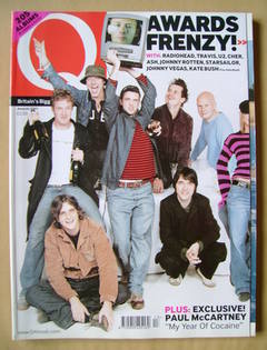 <!--2001-01-->Q magazine - Awards Frenzy cover (Awards 2001)