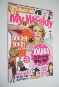 My Weekly magazine (26 November 2011 - Joanna Lumley cover)