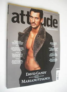 Attitude magazine - David Gandy cover (November 2011)