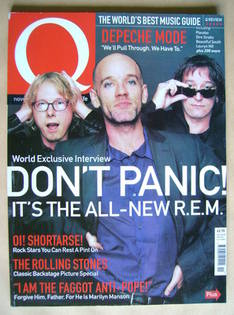 <!--1998-11-->Q magazine - R.E.M. cover (November 1998)