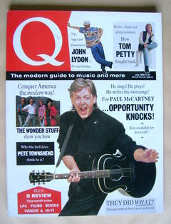 Q magazine - Paul McCartney cover (July 1989)