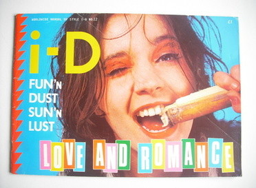 <!--1983-02-->i-D magazine - Sophie cover (February 1983 - No 12)