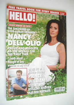 Hello! magazine - Nancy Dell'Olio cover (10 June 2003 - Issue 768)