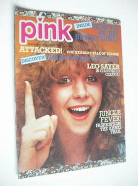 Pink magazine - 25 March 1978 - Leslie Ash cover
