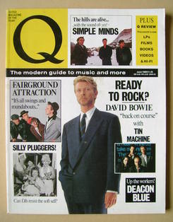 Q magazine - David Bowie cover (June 1989)