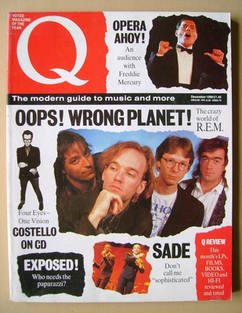 Q magazine - R.E.M. cover (December 1988)