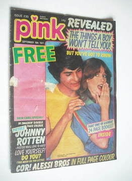 Pink magazine - 10 September 1977