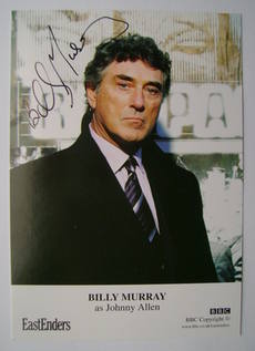 Billy Murray autograph (ex EastEnders actor)