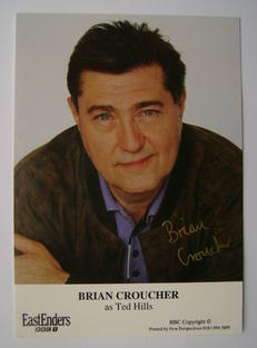 Brian Croucher autograph (ex EastEnders actor)