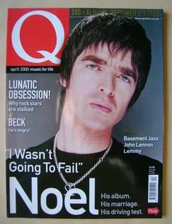<!--2000-04-->Q magazine - Noel Gallagher cover (April 2000)