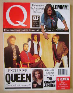 Q magazine - Queen cover (March 1991)