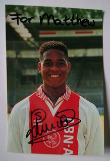 Patrick Kluivert autograph