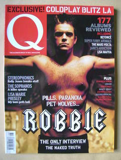 <!--2003-08-->Q magazine - Robbie Williams cover (August 2003)