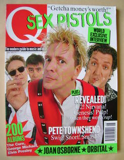 Q magazine - The Sex Pistols cover (June 1996)