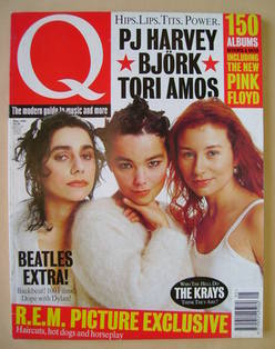 <!--1994-05-->Q magazine - PJ Harvey, Bjork, Tori Amos cover (May 1994)
