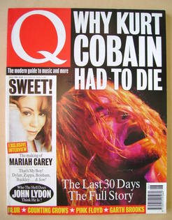 Q magazine - Kurt Cobain cover (June 1994)