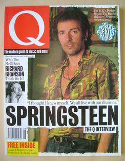 Q magazine - Bruce Springsteen cover (August 1992)