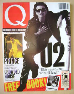 Q magazine - Bono cover (July 1992)
