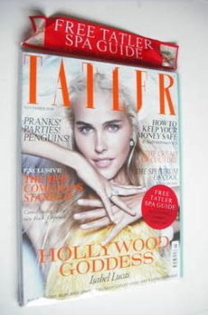 Tatler magazine - November 2011 - Isabel Lucas cover