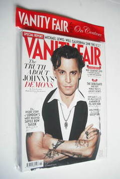 Vanity Fair magazine - Johnny Depp cover (November 2011)
