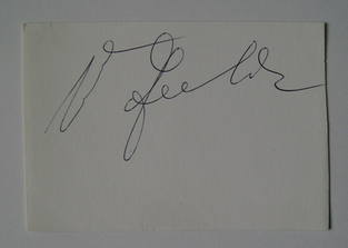 Uwe Seeler autograph