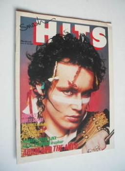 Smash Hits magazine - Adam Ant cover (11-24 June 1981)