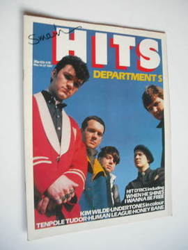 <!--1981-05-14-->Smash Hits magazine - Department S cover (14-27 May 1981)