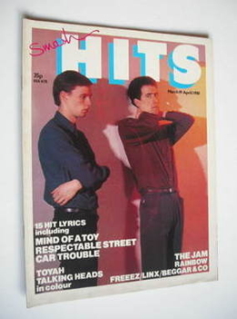 Smash Hits magazine - Orchestral Manoeuvres In The Dark cover (19 March - 1 April 1981)