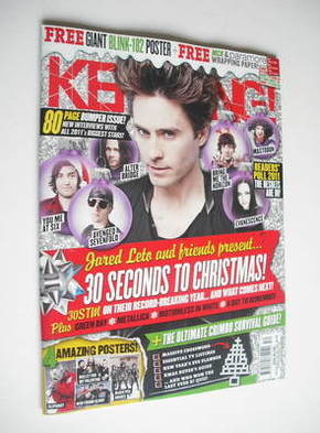 <!--2011-12-24-->Kerrang magazine - Jared Leto cover (24 December 2011 - Is