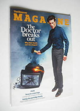 The Observer magazine - Matt Smith cover (4 December 2011)